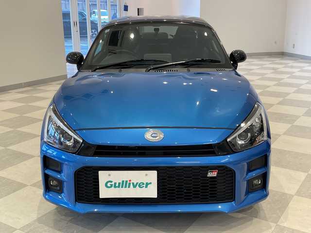 ダイハツ コペン GRスポーツ 福井県 2020(令2)年 7.7万km クリアブルークリスタルメタリック 純正7インチSDナビ/ワンセグTV/DVD/CD/SD/AUX/シートヒーター/BBS16インチアルミホイール/LEDヘッドライト/パドルシフト/MTモード付AT/プッシュスタート/スマートキー/ステアリングスイッチ/純正フロアマット/ABS/横滑り防止装置/アイドリングストップ