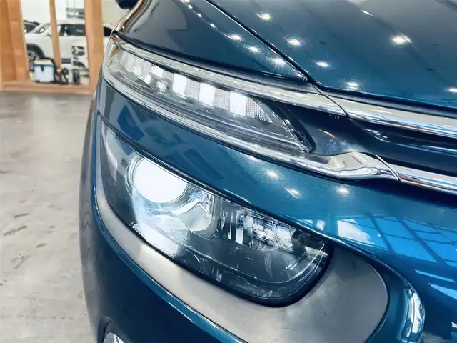 シトロエン グランドＣ４ スペースツアラー シャイン ブルーHDi 大阪府 2019(令1)年 3.2万km 青 ガラスルーフ/純正ディスプレイオーディオ/applecarplay/360度カメラ/ACC/純正17インチAW/HIDヘッドライト/ブラインドスポット/電動リアゲート/革シート/パワーシート/シートヒーター/ルーフレール