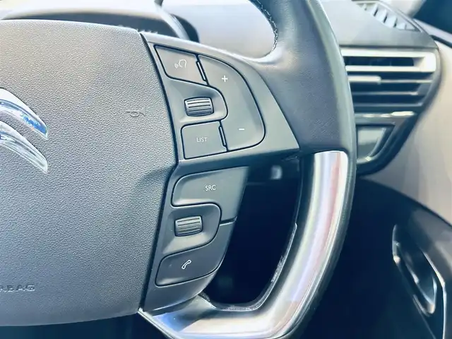 シトロエン グランドＣ４ スペースツアラー シャイン ブルーHDi 大阪府 2019(令1)年 3.2万km 青 ガラスルーフ/純正ディスプレイオーディオ/applecarplay/360度カメラ/ACC/純正17インチAW/HIDヘッドライト/ブラインドスポット/電動リアゲート/革シート/パワーシート/シートヒーター/ルーフレール