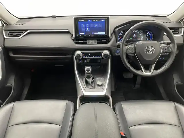 トヨタ ＲＡＶ４ ハイブリッドG 愛知県 2020(令2)年 4.7万km ホワイトパールクリスタルシャイン 純正９型ナビ　地デジＴＶ　Ｂｌｕｅｔｏｏｔｈ　バックカメラ　黒革　シートヒーター　ステアリングヒーター　ルーフレール　ドライブレコーダー　セーフティセンス　衝突軽減　追従クルコン　ＢＳＭ　車線逸脱　フォグランプ　禁煙車