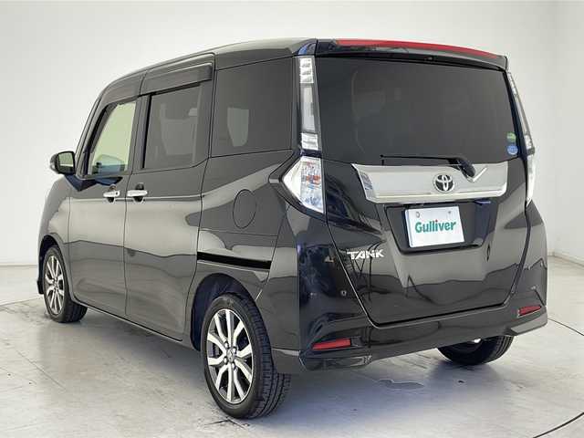 トヨタ タンク カスタムG－T 千葉県 2019(令1)年 4.5万km ブラックマイカメタリック 純正ナビ/Bluetooth CD DVD フルセグ/ビルトインＥＴＣ２．０/全方位カメラ/両側パワースライドドア/フロアマット/純正アルミホイール/ドアバイザー/ＬＥＤヘッドライト/クルーズコントロール/フォグランプ/ステアリングスイッチ/プッシュスタート/スマートキー/ウィンカーミラー/衝突軽減ブレーキ/レーンキープアシスト/アイドリングストップ/コーナーセンサー/オートハイビーム