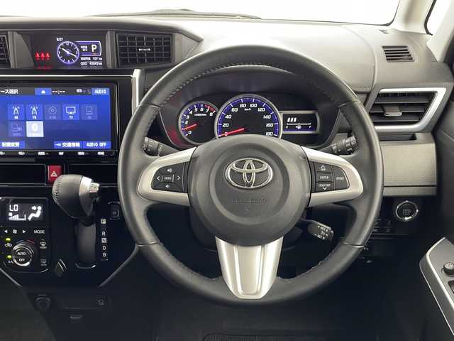 トヨタ タンク カスタムG－T 千葉県 2019(令1)年 4.5万km ブラックマイカメタリック 純正ナビ/Bluetooth CD DVD フルセグ/ビルトインＥＴＣ２．０/全方位カメラ/両側パワースライドドア/フロアマット/純正アルミホイール/ドアバイザー/ＬＥＤヘッドライト/クルーズコントロール/フォグランプ/ステアリングスイッチ/プッシュスタート/スマートキー/ウィンカーミラー/衝突軽減ブレーキ/レーンキープアシスト/アイドリングストップ/コーナーセンサー/オートハイビーム