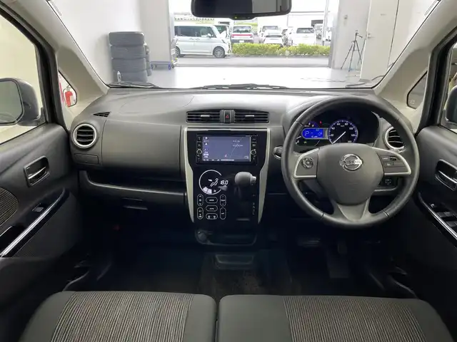 日産 デイズ ハイウェイスターG ターボ 宮城県 2018(平30)年 1万km ブラック 純正ナビ　/アラウンドビューモニター　/エマージェンシーブレーキ　/車線逸脱警報　/オートハイビーム　/ＨＩＤヘッドランプ　/フォグランプ　/純正１５インチアルミ　/プッシュスタート　/フルオートエアコン　/フルセグTV/CD/DVDプレーヤー/Bluetoothオーディオ/ETC/禁煙車