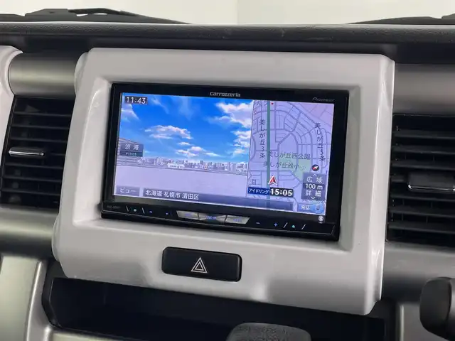 スズキ ハスラー X ターボ 道央・札幌 2014(平26)年 5.8万km フェニックスレッドパール/ブルーイッシュブラックパール ・４WD/・社外ナビ/　CD/DVD/SD/BT/フルセグ/・バックカメラ/・ビルトインETC/・前方ドライブレコーダー/・レーダーサポートブレーキ/・ダウンヒルアシストコントロール/・グリップコントロール/・D席シートヒーター/・HIDヘッドライト/・フォグライト/・オートライト/・プッシュスタート/・スマートキー/・エンジンスターター/・純正フロアマット/・ドアバイザー