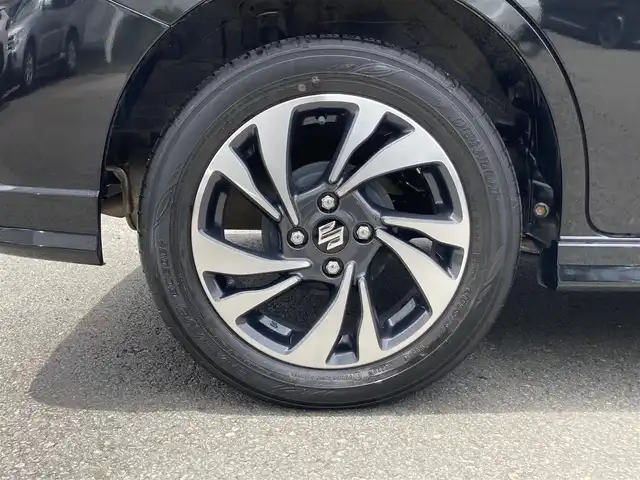 スズキ ソリオ バンディット HV MV 静岡県 2021(令3)年 4.5万km スーパーブラックパール スズキセーフティサポート/純正8インチメモリーナビ（CN-RZ865）/  AM FM CD DVD Bluetooth iPod/フルセグTV/バックモニター/ETC/両側パワースライドドア/前後ドライブレコーダー/アダプティブクルーズコントロール/LEDオートヘッドライト/フロントフォグランプ/カラーヘッドアップディズプレイ/ステアリングスイッチ/リアロールサンシェード/シートバックテーブル/充電用USB端子×2/純正15インチアルミホイール/純正フロアマット/スマートキー×2本