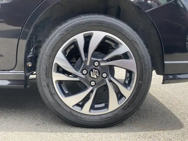 スズキ ソリオ バンディット HV MV 静岡県 2021(令3)年 4.5万km スーパーブラックパール スズキセーフティサポート/純正8インチメモリーナビ（CN-RZ865）/  AM FM CD DVD Bluetooth iPod/フルセグTV/バックモニター/ETC/両側パワースライドドア/前後ドライブレコーダー/アダプティブクルーズコントロール/LEDオートヘッドライト/フロントフォグランプ/カラーヘッドアップディズプレイ/ステアリングスイッチ/リアロールサンシェード/シートバックテーブル/充電用USB端子×2/純正15インチアルミホイール/純正フロアマット/スマートキー×2本