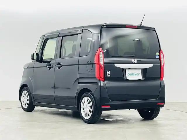 ホンダ Ｎ ＢＯＸ G EX ターボ ホンダセンシング 福島県 2018(平30)年 3.8万km クリスタルブラックパール ホンダセンシング/・衝突軽減ブレーキ/・車線逸脱警報装置/・レーダークルーズコントロール/純正8インチ大画面ナビ/・型番：VXU-195NBi/・フルセグTV/CD/DVD/Bluetooth/・バックカメラ/・ETC/・ドライブレコーダー/両側パワースライドドア/アイドリングストップ/革巻きステアリング/・ステアリングリモコン/プッシュスタート/・スマートキー/LEDヘッドライト/・オートライト/電動格納ミラー/順s寧フロアマット///