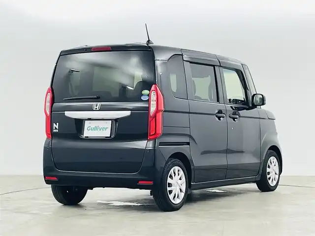 ホンダ Ｎ ＢＯＸ G EX ターボ ホンダセンシング 福島県 2018(平30)年 3.8万km クリスタルブラックパール ホンダセンシング/・衝突軽減ブレーキ/・車線逸脱警報装置/・レーダークルーズコントロール/純正8インチ大画面ナビ/・型番：VXU-195NBi/・フルセグTV/CD/DVD/Bluetooth/・バックカメラ/・ETC/・ドライブレコーダー/両側パワースライドドア/アイドリングストップ/革巻きステアリング/・ステアリングリモコン/プッシュスタート/・スマートキー/LEDヘッドライト/・オートライト/電動格納ミラー/順s寧フロアマット///