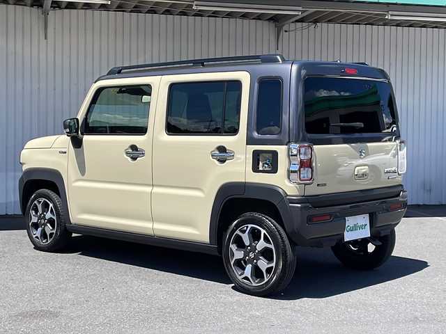 スズキ ハスラー Jスタイル Ⅱ ターボ 長野県 2023(令5)年 1.9万km シフォンアイボリーメタリック/ガンメタリック2トーン ターボ/純正メーカーナビTV/パノラミックビューモニター/ワンオーナー/前後ドライブレコーダー/ビルトインETC2.0/純正１５インチAW/クルーズコントロール/左右シートヒーター /クリアランスソナー/ルーフレール/純正ナノイー/ワンオーナー /スペアキー