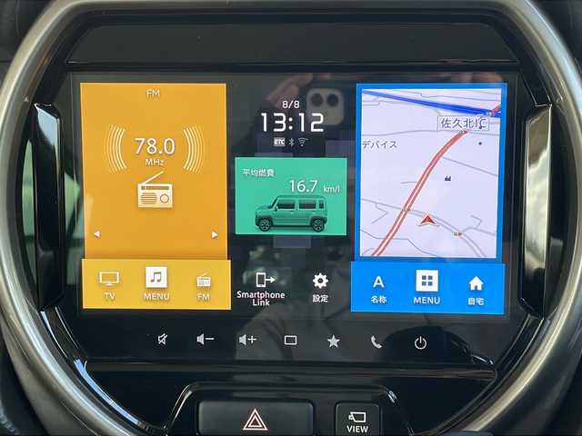 スズキ ハスラー Jスタイル Ⅱ ターボ 長野県 2023(令5)年 1.9万km シフォンアイボリーメタリック/ガンメタリック2トーン ターボ/純正メーカーナビTV/パノラミックビューモニター/ワンオーナー/前後ドライブレコーダー/ビルトインETC2.0/純正１５インチAW/クルーズコントロール/左右シートヒーター /クリアランスソナー/ルーフレール/純正ナノイー/ワンオーナー /スペアキー
