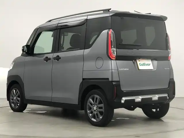 三菱 デリカミニ T プレミアム 愛知県 2024(令6)年 2万km グレー 4WD/寒冷地仕様/e-Assist/  　・衝突被害軽減ブレーキシステム/　　・車線逸脱警報システム/　　・ふらつき警報/　　・オートマチックハイビーム/　　・標識認識システム/マイパイロット/　　・レーダークルーズコントロール/　　・車線維持支援機能/デジタルインナーミラー/純正9インチディスプレイオーディオ/Bluetooth対応/マルチアラウンドモニター/ETC/革巻きステアリング/ステアリングヒーター/ハーフレザーシート/シートヒーター（前席）/両側パワースライドドア/純正LEDヘッドライト/フォグランプ/純正15インチアルミホイール