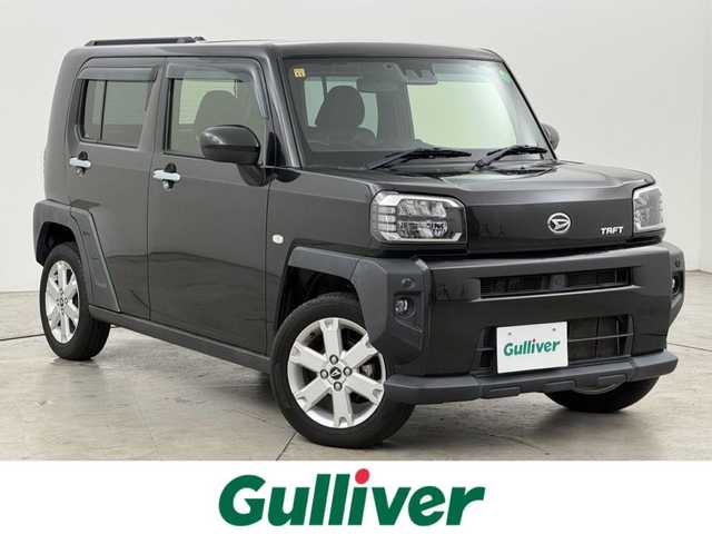 ダイハツ タフト G 福岡県 2020(令2)年 5万km ブラックマイカメタリック ガラスルーフ　/社外ナビ／フルセグＴＶ　/バックカメラ　/ＥＴＣ　/コーナーセンサー　/衝突軽減ブレーキ　/レーンキープ　/アイドリングストップ　/シートヒーター　/プッシュスタート　/純正１５インチＡＷ　/ＬＥＤライト