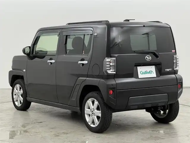 ダイハツ タフト G 福岡県 2020(令2)年 5万km ブラックマイカメタリック ガラスルーフ　/社外ナビ／フルセグＴＶ　/バックカメラ　/ＥＴＣ　/コーナーセンサー　/衝突軽減ブレーキ　/レーンキープ　/アイドリングストップ　/シートヒーター　/プッシュスタート　/純正１５インチＡＷ　/ＬＥＤライト