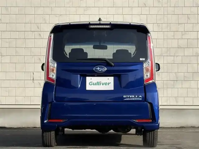 スバル ステラ カスタム RS 岩手県 2016(平28)年 2.8万km 青 禁煙車/4WD/社外ナビ/→フルセグTV/Bluetooth/CD/DVD/FM/AM/バックカメラ/ステアリングスイッチ/TVキャンセラー/運転席シートヒーター/横滑り防止装置/〇プッシュスタート/〇電動格納ミラー/〇ドアバイザー/〇フロアマット/〇シガーソケット/〇スマートキー/ETC