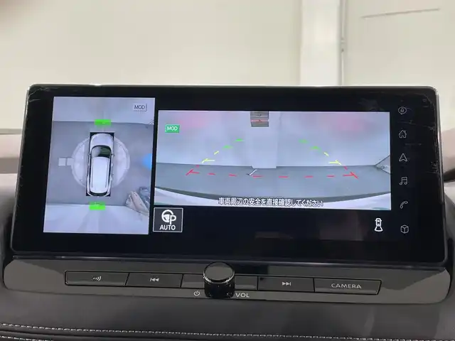 日産 エクストレイル G e－4ORCE 愛知県 2023(令5)年 3.4万km ブリリアントホワイトパール 純正１２．３インチナビ　/（AM/FM/フルセグTV/Bluetooth/USB/CarPlay)/アラウンドビューモニター　/プロパイロット　/自動駐車システム（プロパイロットパーキング）　/ＡＣ１００Ｖ　/ビルトインＥＴＣ２．０　/全席シートヒーター　/電動バックドア　/デジタルインナーミラー　/ワイヤレス充電　/ブラインドスポットモニター（ＢＳＭ）/ヘッドアップディスプレイ（HUD）/メモリ機能付パワーシート/クリアランスソナー/車線逸脱警報/LEDヘッドライト/LEDフォグランプ/黒レザーシート