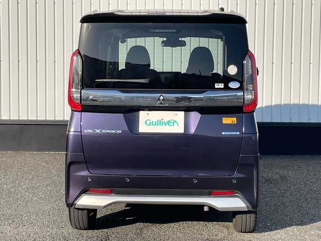 三菱 ｅＫクロススペース G プラスエディション 千葉県 2021(令3)年 5.5万km パープル 純正9インチナビ/(フルセグTV/BT/CD/DVD)/全方位カメラ/衝突被害軽減システム/車線逸脱警報/両側パワースライドドア/横滑り防止装置/アイドリングストップ/LEDヘッドライト/オートライト/ウィンカーミラー/電動格納ミラー/純正15インチAW/シートリフター/プッシュスタート/スマートキー/フロアマット