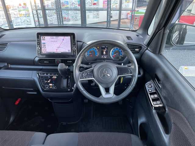 三菱 ｅＫクロススペース G プラスエディション 千葉県 2021(令3)年 5.5万km パープル 純正9インチナビ/(フルセグTV/BT/CD/DVD)/全方位カメラ/衝突被害軽減システム/車線逸脱警報/両側パワースライドドア/横滑り防止装置/アイドリングストップ/LEDヘッドライト/オートライト/ウィンカーミラー/電動格納ミラー/純正15インチAW/シートリフター/プッシュスタート/スマートキー/フロアマット