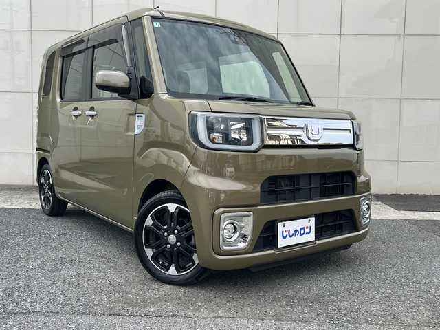 ダイハツ ウェイク G ターボ　レジャーエディション SA Ⅲ 埼玉県 2018(平30)年 8.6万km オフビートカーキM (株)IDOMが運営する【じしゃロン熊谷店】の自社ローン専用車両になりますこちらは現金またはオートローンご利用時の価格です。自社ローンご希望の方は別途その旨お申付け下さい/純正DIATONESOUND製メモリーナビ　　NMZM-W68D/　CD/DVD/DTV/Bluetooth/USB/AUX/DIATONESOUND製プレミアムサウンド/両側パワースライドドア/前方ドライブレコーダー/バックカメラ/スマートアシストIII/・衝突回避支援/・認識支援/・運転負荷軽減/・駐車支援/アイドリングストップ/純正フロアマット/ETC/スマートキー/プッシュスタート