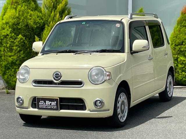 ダイハツ ミラ ココア プラスX 岩手県 2012(平24)年 10.6万km コットンアイボリー 4WD/ウィンカーミラー/純正フロアマット/ＥＴＣ/純正オーディオ/オートエアコン/ドラレコ/保証書/取扱説明書