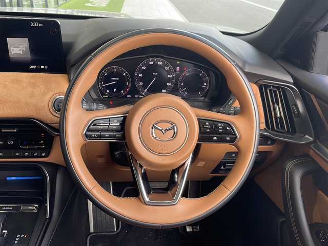 マツダ ＣＸ－６０ XD HV プレミアムスポーツ 愛知県 2023(令5)年 2万km プラチナクォーツメタリック 衝突軽減システム/純正ナビ ＳＤカードなし/全方位カメラ/サンルーフ/レーダークルーズコントロール/シートヒーター/プレミアムサウンドBOSE/フルセグ/Bluetooth/バックカメラ/電動リアゲート/ヘッドアップディスプレイ/コーナーセンサー/純正アルミホイール/ブラインドスポットモニター/LEDヘッドライト/パドルシフト/ステアリングヒーター/ダウンヒルアシストコントロール/オートマチックハイビーム/ドライブレコーダー/ETC/置くだけ充電機/ステアリングスイッチ/スマートキー/プッシュスタート