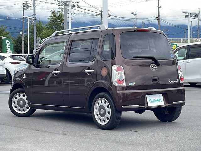 ダイハツ ミラ ココア プラスX 長野県 2014(平26)年 5.5万km プラムブラウンクリスタルマイカ ４ＷＤ　/ＡＭ／ＦＭ／ＣＤ/アイドリングストップ　/スマートキー　/盗難防止装置　/ベンチシート　/純正フロアマット　/フォグランプ　/キセノンヘッドライト/ＥＴＣ