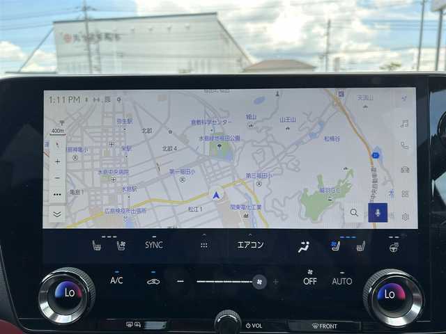 レクサス ＮＸ 350h Fスポーツ 岡山県 2023(令5)年 2.4万km ホワイトノーヴァガラスフレーク 登録時走行距離23412km/ワンオーナー/純正14インチナビ/フルセグTV(AM.FM.CD.DVD.TV.BT)/TRDエアロ/パノラマルーフ/全方位カメラ/ビルトインETC2.0/ブラインドスポットモニター/ドライブレコーダー/オレンジキャリパー/シートヒーター/エアシート/クリアランスソナー/衝突軽減ブレーキ/レーダークルーズコントロール/レーンキープアシスト/オートマチックハイビーム/電動リアゲート/20インチ純正AW/純正フロアマット