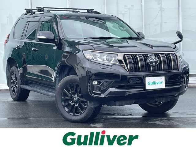 トヨタ ランドクルーザー プラド TX Lパッケージ ブラックED 神奈川県 2021(令3)年 5.5万km ブラック 社外９型ナビ（ALPINE X9NX）　/フルセグ/Bluetooth/CD/DVD/USB/HDMI/レーダークルーズコントロール　/バックカメラ　/シートヒーター　/エアーシート　/パワーシート　/コーナーセンサー/サンルーフ　/ETC　/ドライブレコーダー　/ルーフレール　/LEDヘッドライト　/オートライト/オートマチックハイビーム/スマートキー/プッシュスタート/スペアキー/純正フロアマット/純正アルミホイール/ABS/横滑り防止装置/衝突被害軽減システム/レーンキープアシスト/保証書/取扱説明書