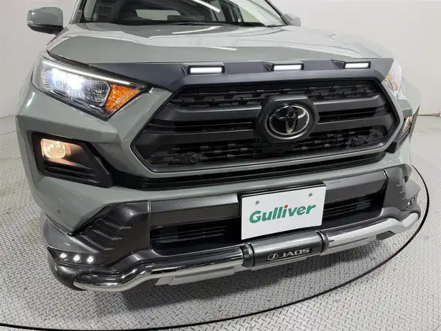 トヨタ ＲＡＶ４ アドベンチャー 大阪府 2020(令2)年 4.6万km アーバンカーキ 黒革シート JAOSプロテクター 純正ディスプレイオーディオTV バックカメラ パワーシート/ヒーター/エアコン ステアリングヒーター 電動リアゲート レーダークルコン 衝突軽減ブレーキ レーンアシスト ブラインドSM
