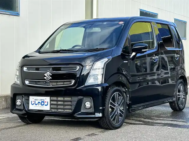 スズキ ワゴンＲ スティングレー HYBRID T 福島県 2018(平30)年 7.6万km ブルーイッシュブラックパール3 (株)IDOMが運営する【じしゃロン福島店】の自社ローン専用車両になります。こちらは現金またはオートローンご利用時の価格です。自社ローンご希望の方は別途その旨お申付け下さい/社外ディスプレイオーディオ（FM/AM/Blue tooth）/バックカメラ/ステアリングリモコン/クルーズコントロール/パドルシフト付きAT/ヘッドアップディスプレイ/フォグランプ/禁煙車/インタークーラー付きターボ/ETC