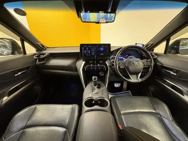 トヨタ ハリアー Z レザーパッケージ 群馬県 2021(令3)年 7.6万km プレシャスブラックパール モデリスタフルエアロ/JBLサウンド/トヨタセーフティセンス/・レーダークルーズコントロール/・プリクラッシュセーフティ/・レーンディパーチャーアラート/・ブラインドスポットモニター/・パーキングセンサー/・ヘッドアップディスプレイ/・ロードサインアシスト/・オートハイビーム/純正12.3インチナビ/　　フルセグ/BT/USB/AUX/    AM/FM/Miracast/パノラミックビューモニター/BLITZ車高調/RAYS20インチAW/社外シーケンシャルテールランプ/純正19AW、純正ショック、純正テール車載/パワーバックドア/デジタルインナーミラー/黒革シート/前席パワーシート/前席シートヒーター/前席エアーシート/ステアリングヒーター/オートLEDヘッドライト/フォグランプ/ビルドインETC2.0