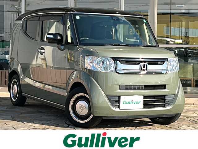 ホンダ Ｎ ＢＯＸ スラッシュ G Lインテリアカラーパッケージ 静岡県 2019(平31)年 3.8万km アッシュグリーンメタリック Bluetooth/バックカメラ/ワンセグテレビ/ETC/ドライブレコーダー前方のみ/純正フロアマット/シートヒーター（運転席・助手席）/横滑り防止装置/レーンキープアシスト/衝突軽減システム/盗難防止装置/キセノンヘッドライト/オートライト