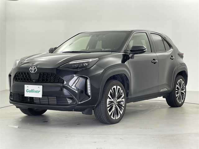 トヨタ ヤリスクロス Z 福井県 2023(令5)年 1.9万km ブラックマイカ 4WD/トヨタセーフティーセンス/・プリクラッシュセーフティ/・レーダークルーズコントロール/・レーンキープアシスト/純正ディスプレイオーディオ/・ナビ/・BT/全方位＋バックカメラ/ETC/ドライブレコーダー/オートライト/オートハイビーム/LEDヘッドライト