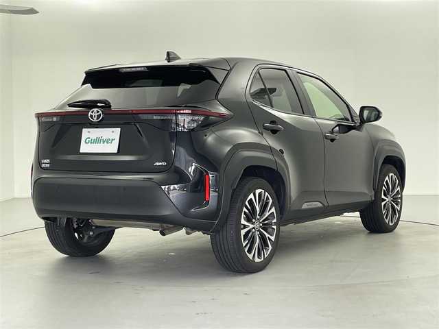 トヨタ ヤリスクロス Z 福井県 2023(令5)年 1.9万km ブラックマイカ 4WD/トヨタセーフティーセンス/・プリクラッシュセーフティ/・レーダークルーズコントロール/・レーンキープアシスト/純正ディスプレイオーディオ/・ナビ/・BT/全方位＋バックカメラ/ETC/ドライブレコーダー/オートライト/オートハイビーム/LEDヘッドライト