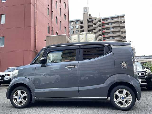ホンダ Ｎ ＢＯＸ スラッシュ X 宮崎県 2016(平28)年 10.7万km ポリッシュドメタルメタリック ギャザズナビ/バックカメラ/ステアリングリモコン/クルーズコントロール/前席シートヒーター/置くだけ充電/オートライト/HIDヘッドライト/電動パーキングブレーキ/ETC/社外14インチアルミホイール