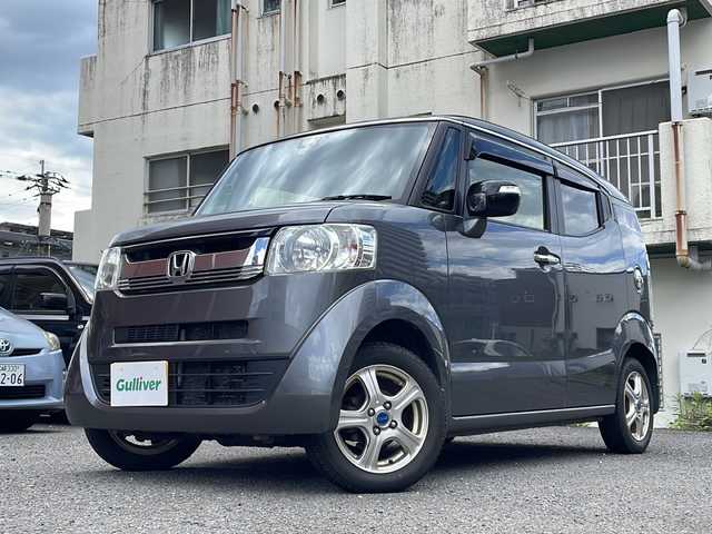 ホンダ Ｎ ＢＯＸ スラッシュ X 宮崎県 2016(平28)年 10.7万km ポリッシュドメタルメタリック ギャザズナビ/バックカメラ/ステアリングリモコン/クルーズコントロール/前席シートヒーター/置くだけ充電/オートライト/HIDヘッドライト/電動パーキングブレーキ/ETC/社外14インチアルミホイール