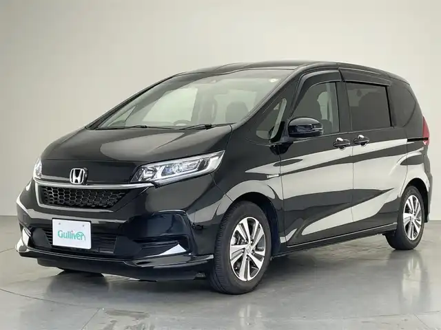 ホンダ フリード ハイブリット G ホンダセンシング 愛知県 2020(令2)年 3.2万km クリスタルブラックパール 純正９型ナビ　フルセグＴＶ　ＢＴ　シートヒーター　両側パワースライドドア　Ｓパッケージ　Ｃパッケージ　ＬＥＤオートライト　ハーフレザー　ホンダセンシング　衝突軽減　追従クルコン　ハンドル支援　前後ドラレコ ワイパーデアイサー　ナノイーAC　コーナーセンサー　禁煙車