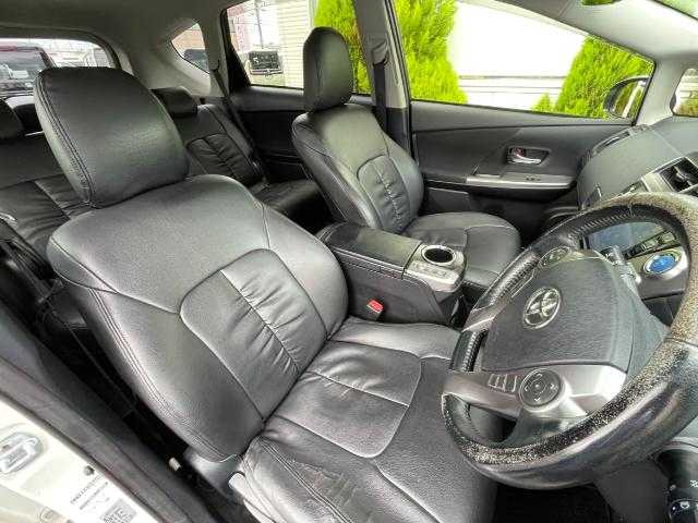 トヨタ プリウス α S ツーリングセレクション 岩手県 2015(平27)年 12.2万km ホワイトパールクリスタルシャイン 社外ＳＤナビ　Ｂｌｕｅｔｏｏｔｈ／ＣＤ／ＤＶＤ／フルセグＴＶ　/バックカメラ　/アイドリングストップ　/シートカバー/ＥＴＣ　/モデリスタエアロ（フロント・サイド・リア）　/室内灯ＬＥＤライト　/オートライト