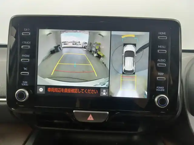 トヨタ ヤリスクロス ハイブリッド Z 愛知県 2021(令3)年 4.4万km ホワイトパールクリスタルシャイン トヨタチームメイト/　　・アドバンスドパーク/パノラミックビューモニター/パーキングサポートブレーキ/トヨタセーフティセンス/　　・プリクラッシュセーフティ/　　・レーンディバーチャーアラート/　　・レーントレーシングアシスト/　　・レーダークルーズコントロール/　　・オートマチックハイビーム/　　・ロードサインアシスト/メーカーオプション8インチディスプレイオーディオ/　　・BT/フルセグ/ドライブレコーダー/ビルトインETC/革巻きステアリング/ステアリングリモコン/ハーフレザーシート/パワーシート（前席）/シートヒーター（前席）/パワーバックドア/純正LEDヘッドライト/フォグランプ/純正18インチアルミホイール