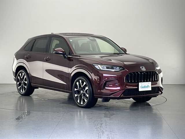 ホンダ ＺＲ－Ｖ ハイブリッド e:HEV Z 長野県 2023(令5)年 1.3万km アーバンチタニウムメタリック 4WD/純正メモリーナビ（AM/FM/USB/BT/フルセグTV）/アダクティブクルーズコントロール/ホンダセンシング/純正アルミホイール/全席シートヒーター/前席パワーシート/置くだけ充電/ビルトインETC2.0/オートホールド/電子パーキングブレーキ/ステアリングヒーター/プレミアムサウンドBOSEスピーカー/パワーバックドア/パドルシフト/純正フロアマット/革巻きステアリング/アルミペダル/取扱説明書/保証書