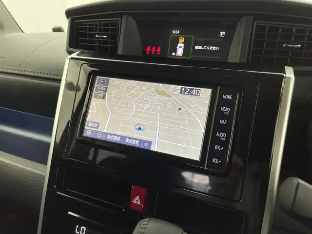 トヨタ タンク カスタムG 福井県 2019(令1)年 1.9万km ブラックマイカメタリック 純正SDナビ/-AM/FM/CD/DVD/フルセグ/SD/BT/純正フリップダウンモニター /ETC/スマートアシスト/-衝突軽減ブレーキ/-先行車発進お知らせ/-コーナーセンサー/-車線逸脱警報/-オートハイビーム/HDMIソケット/バックカメラ/両側電動スライドドア/クルーズコントロール/アイドリングストップ