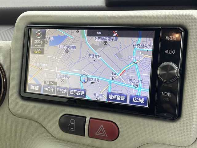 トヨタ ポルテ F アラモード トロワ 愛知県 2017(平29)年 3.5万km クリームベージュ /禁煙車//ワンオーナー車//特別仕様車”a la mode Trois”//純正ナビ(NSZT-W66T)//バックカメラ//ビルトインETC//トヨタセーフティセンスC//特別装備/- 外装加飾(ブラウン)/- ウォッシャブルシートカバー/- 専用内装・天井・フロアマット(フロマージュ+プラム+水玉模様)　/- ホイールキャップ(パールホワイト)//ハロゲンヘッドライト//デジタルセンターメーター//ステアリングスイッチ//純正ドアバイザー//プッシュスタート//電動格納ミラー//アイドリングストップ//イモビライザー