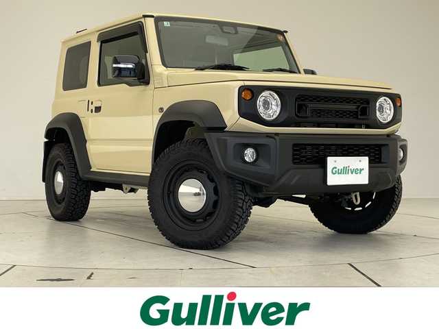 スズキ ジムニー シエラ JC 愛知県 2025(令7)年 0.6万km シフォンアイボリーM 純正8型ナビ/スズキセーフティサポート/トランスファーレバー/フルセグ/バックカメラ/シートヒーター/クルーズコントロール/ダウンヒルアシストコント/オートライト/ステアリングスイッチ/スマートキー/プッシュスタート