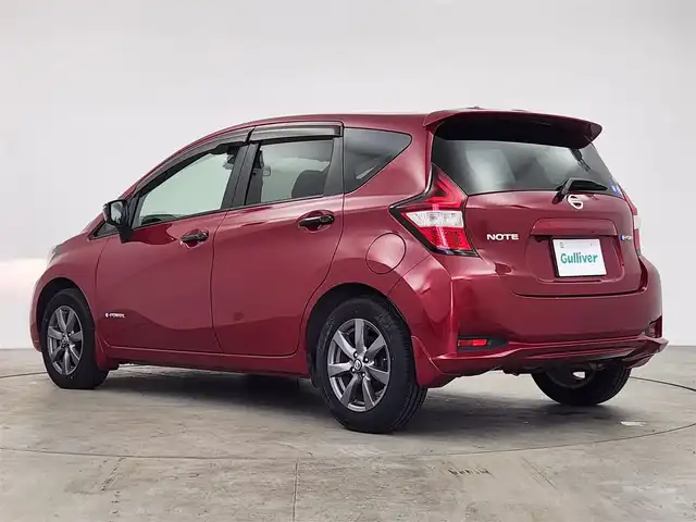日産 ノート e－パワー X Bアロー 愛知県 2018(平30)年 3.7万km 赤 純正7インチナビ/バックカメラ/Bluetooth/フルセグTV/衝突被害軽減ブレーキ/クルーズコントロール/横滑り防止装置/レーンキープアシスト/オートライト/フォグランプ/ETC/純正AW/純正フロアマット/プッシュスタート/スマートキー/スペアキー