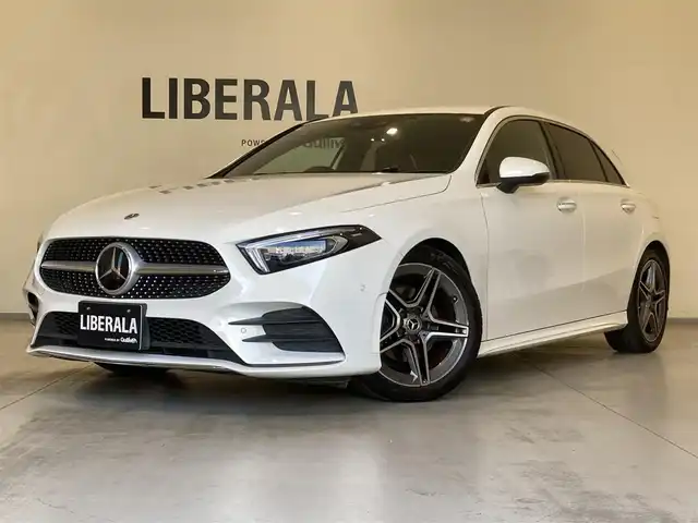メルセデス・ベンツ Ｍ・ベンツ Ａ２００ｄ AMGライン 熊本県 2021(令3)年 3.1万km ポーラホワイト ・スマートキー/・プッシュスタート/・アクティブステアリングアシスト/・道路標識アシスト/・アクティブレーンキーピングアシスト/・アクティブブレーキアシスト/・アテンションアシスト/・レーンチェンジアシスト/・インテリジェントライトシステム/・クルーズコントロール(追従式)/・ハーフレザーシート/・前席パワーシート/・前席シートヒーター/・純正メモリナビ/　【Bluetooth・USB・AppleCarPlay・AndroidAuto】/・フルセグTV/・バックカメラ/・ETC2.0/・ふぉらいぶレコーダー(前方録画)/・LEDヘッドランプ/・純正マット