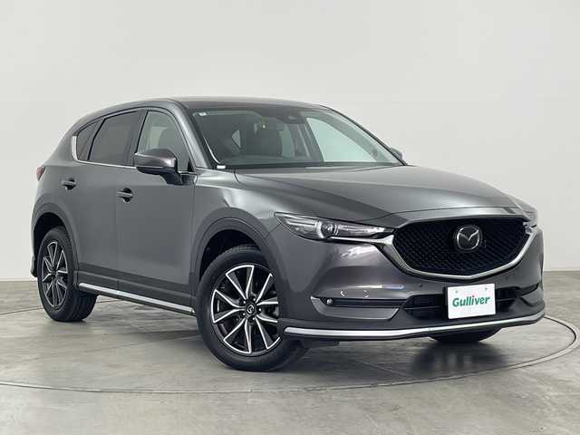 マツダ ＣＸ－５ XD Lパッケージ 群馬県 2018(平30)年 9.5万km マシーングレープレミアムM 純正ナビ　バックカメラ　BOSEサウンド　BSM　ETC　ステアリングヒーター　レザーシート　シートヒーター　電動リアゲート　アダプティブクルーズコントロール　衝突被害軽減ブレーキ　HUD　禁煙