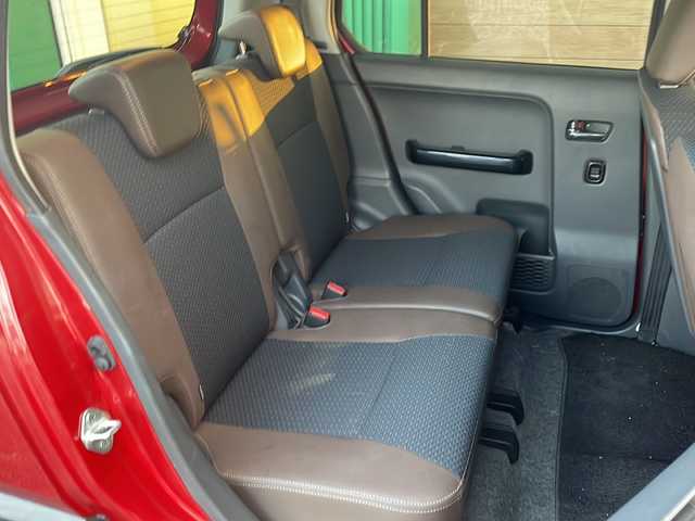 スズキ ハスラー Jスタイル Ⅲ 岐阜県 2018(平30)年 3.2万km フェニックスレッドパール/スチールシルバー2トーン 禁煙車/純正ナビ/バックカメラ/衝突軽減ブレーキ/オートライト/HIDヘッドライト/フォグランプ/LKA/アイドリングストップ/シートヒーター/ハーフレザーシート/オートエアコン/ステアリングリモコン/ドライブレコーダー/純正フロアマット/純正アルミホイール/純正ドアバイザー/スマートキー/プッシュスタート/ルーフレール