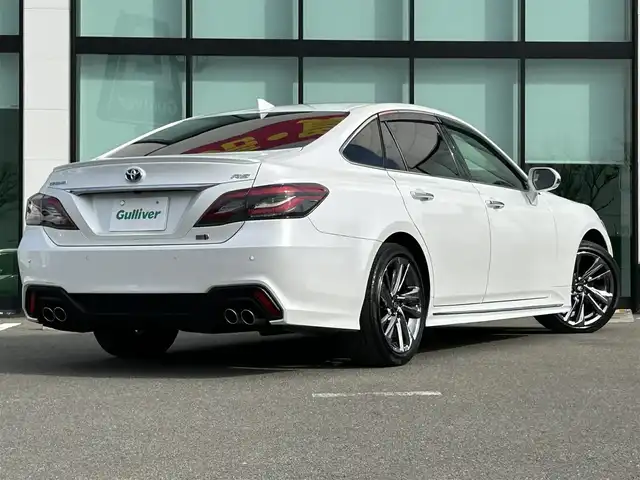 トヨタ クラウン ハイブリッド RS 和歌山県 2022(令4)年 3.9万km プレシャスホワイトパール 【純正12.3インチナビ/バックカメラ/フルセグTV/衝突軽減ブレーキ/ブラインドスポットモニター/前後コーナーセンサー/オートライト/レーダークルコン/ビルトインETC/シートヒーター/パワーシート/AC１００V充電/LEDヘッドライト/フォグランプ