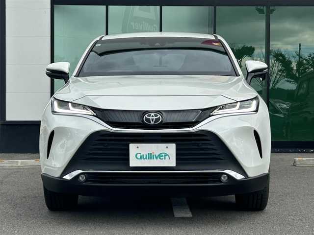 トヨタ ハリアー Z 和歌山県 2021(令3)年 1.5万km ホワイトパールクリスタルシャイン 純正１２．３インチナビ/JBLプレミアムサウンド/フルセグTV/バックカメラ/デジタルインナーミラー/（Bluetooth/USB/AUX)/プリクラッシュセーフティー/ブラインドスポットモニター/ヘッドアップディスプレイ/レーダークルーズコントロール/レーンキープアシスト/クリアランスソナー/パーキングサポートブレーキ/ロードサインアシスト/リヤトラフィックアラート/電子パーキング/オートホールド/MTモード付AT/純正ドライブレコーダー/純正ビルトインETC２．０/ハーフレザーシート/パワーシート/パワーバックドア/ISOFIX/LEDヘッドライト/LEDフォグランプ/オートライト/オートハイビーム