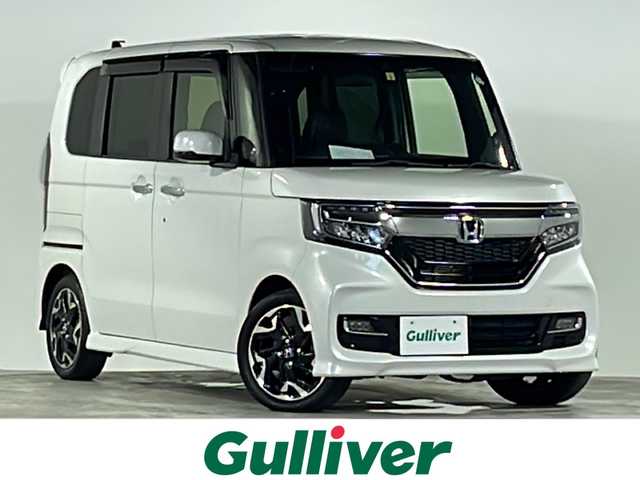 ホンダ Ｎ ＢＯＸ カスタム G L ターボ ホンダセンシング 広島県 2020(令2)年 4万km プラチナホワイトパール ホンダセンシング/社外ナビ（Panasonic）/・フルセグ/CD/DVD/DT/SD/USB/バックカメラ/ビルトインETC/両側パワースライドドア/クルーズコントロール追従有/ハーフレザーシート/前席シートヒーター/革巻きステアリング/スマートキー/・プッシュスタート/スペアキー/ステアリングスイッチ/オートライト/LEDヘッドライト/フォグランプ/電動格納ミラー/後席サンシェード/シートヒーター/純正アルミホイール/純正フロアマット/ドアバイザー