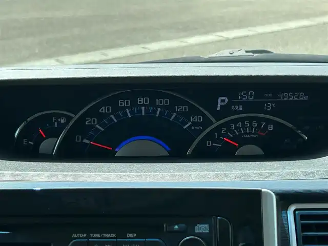 ダイハツ タント カスタム RS トップED SA 岩手県 2015(平27)年 5万km パールホワイトⅢ 4WD/スマートアシスト/社外オーディオ/両側パワースライドドア/LEDオートライト/フォグランプ/合皮ハーフレザーシート/社外15インチアルミホイール/アイドリングストップ/スマートキー